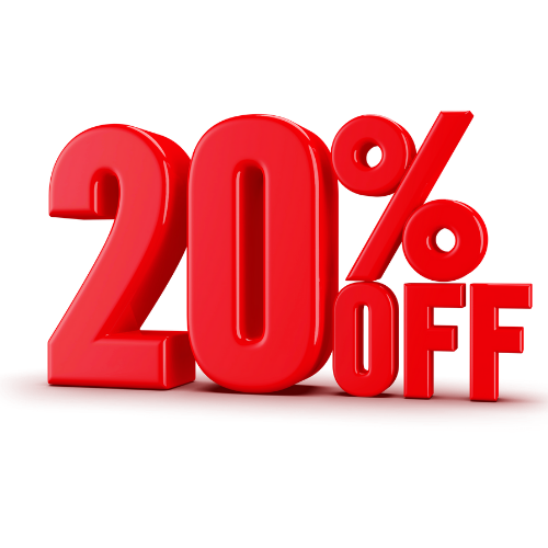 Έκπτωση 20%